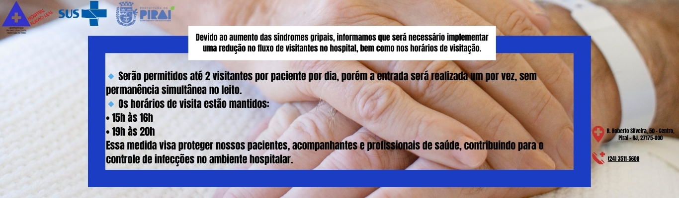 Banner Principal Hospital Flávio Leal